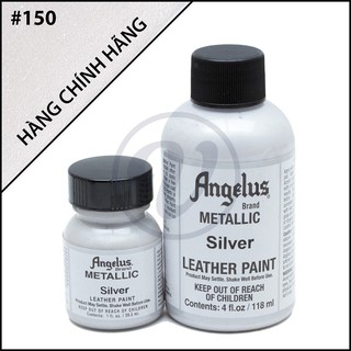 [CHÍNH HÃNG - KHÔNG CHIẾT] Silver 150 - Màu ANGELUS Leather Paint Metallic vẽ da, vải, custom giày