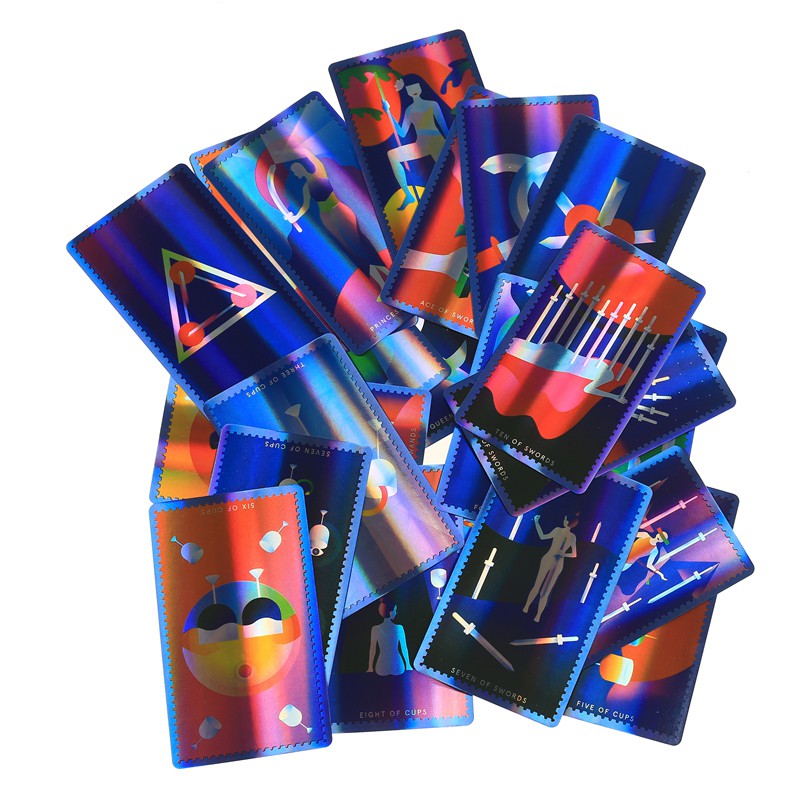 Bộ bài Mystic Mondays Tarot S2 (Phiên bản Đặc Biệt) lá óng ánh