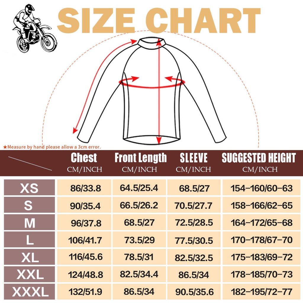 Áo Chạy Xe Đạp / Mô Tô Tay Dài Cho Nam