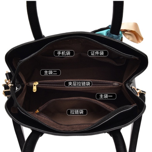 Hàng Có Sẵn QiDong Túi Đeo Chéo Vai Trang Trí Khăn Choàng Cho Nữ