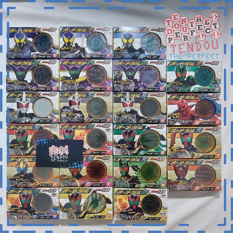 Đồ Chơi Candy Toy O-Medal Siêu Nhân Đồng Xu Kamen Rider OOO