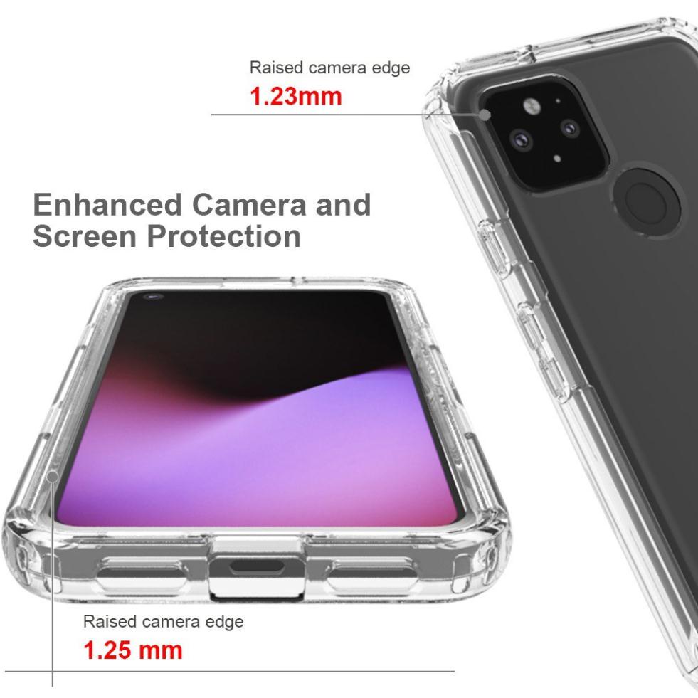 Ốp chống sốc 360° - Full trước sau cho Google Pixel 5 - Pixe 4a 5G - Pixe 4a - Pixe 4 -Pixel 4XL