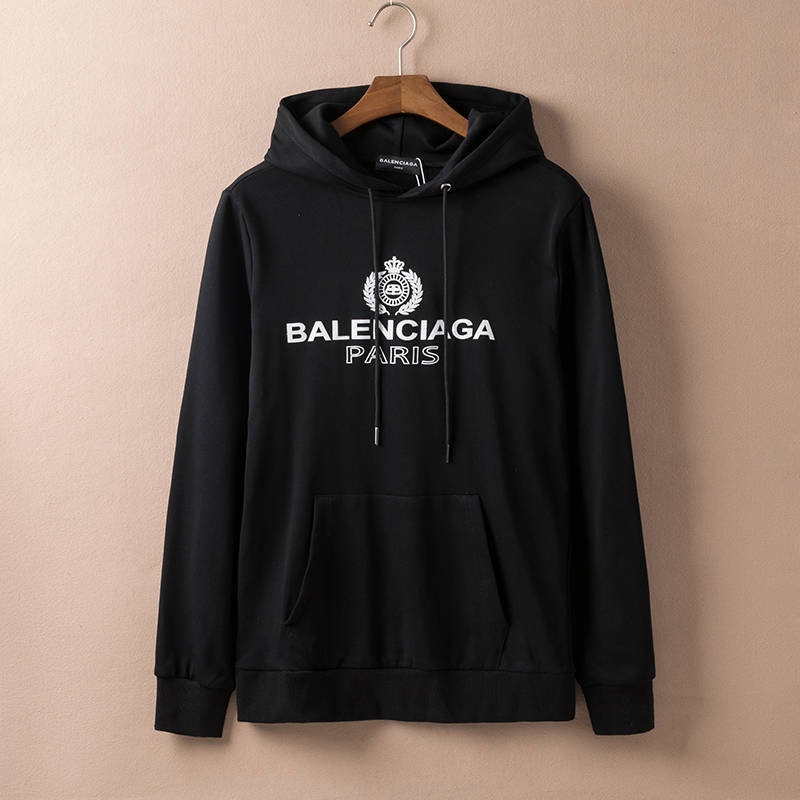 Balenciaga Áo Hoodie Chất Liệu Cotton Mỏng Thời Trang Mùa Thu Cho Nam Nữ # 803