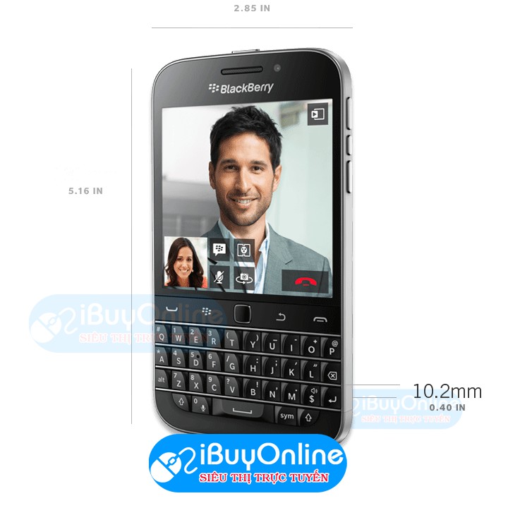 Điện thoại Blackberry Classic Q20 tồn kho chưa qua sử dụng