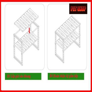 [ KỆ GẦM BẾP THÔNG MINH ] ĐỂ XOONG NỒI TIỆN DỤNG