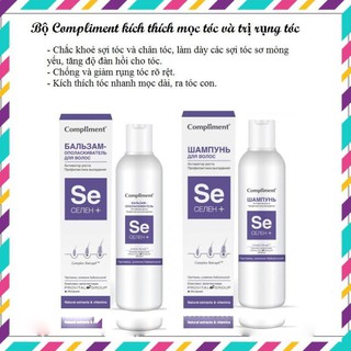 Bộ Compliment kích thích mọc tóc và trị rụng tóc - Xách tay