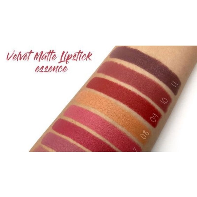 Son lỳ Essence velvet matte lipstick 08 Duck Face