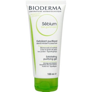 [CHÍNH HÃNG] Tẩy da chết Bioderma Sébium Gel Gomman 100ml