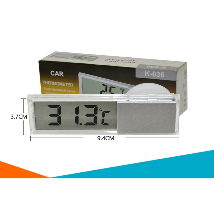 Nhiệt Kế Kỹ Thuật Số Màn Hình LCD Xuyên Thấu K-036 ( -20°C - 110°C)