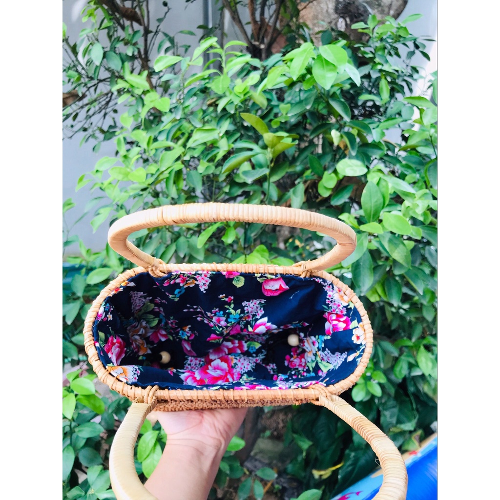 Túi Mây Tre Đan , Túi Xách Handmade