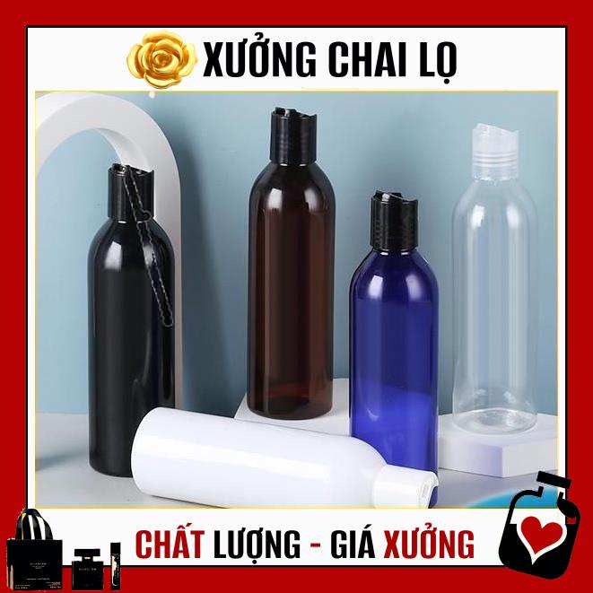 Chai Chiết Mĩ Phẩm ❤ TOP GIÁ RẺ ❤ Chai nhựa pet nắp nhấn150ml , 200ml,250ml chiết mỹ phẩm , , phụ kiện du lịch