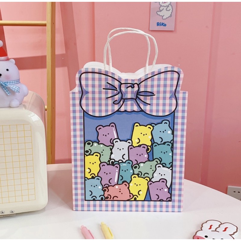 Túi giấy/túi đựng hộp quà dễ thương | BigBuy360 - bigbuy360.vn