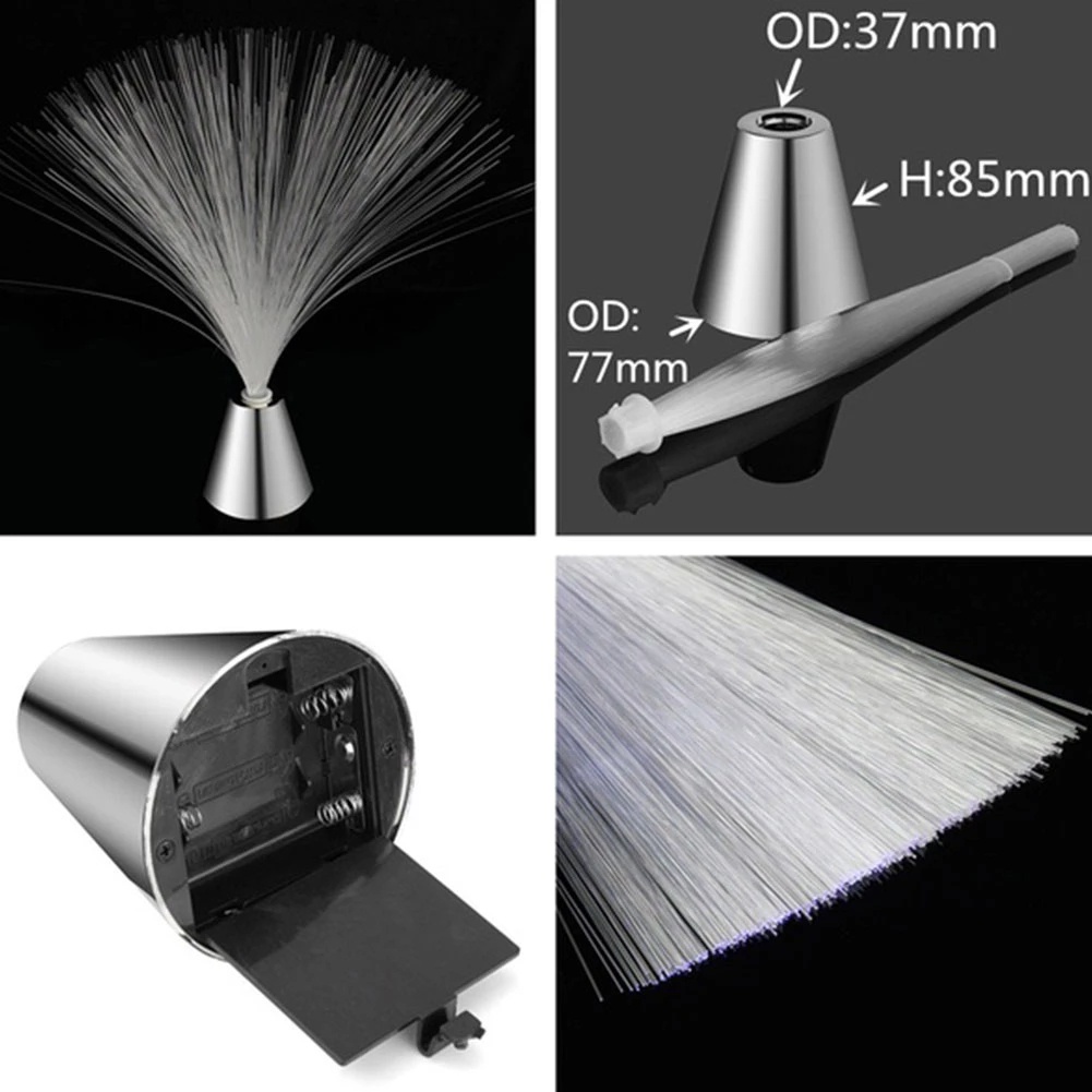 Đèn LED sợi quang nhiều màu sáng tạo trang trí nhà cửa
sáng tạo