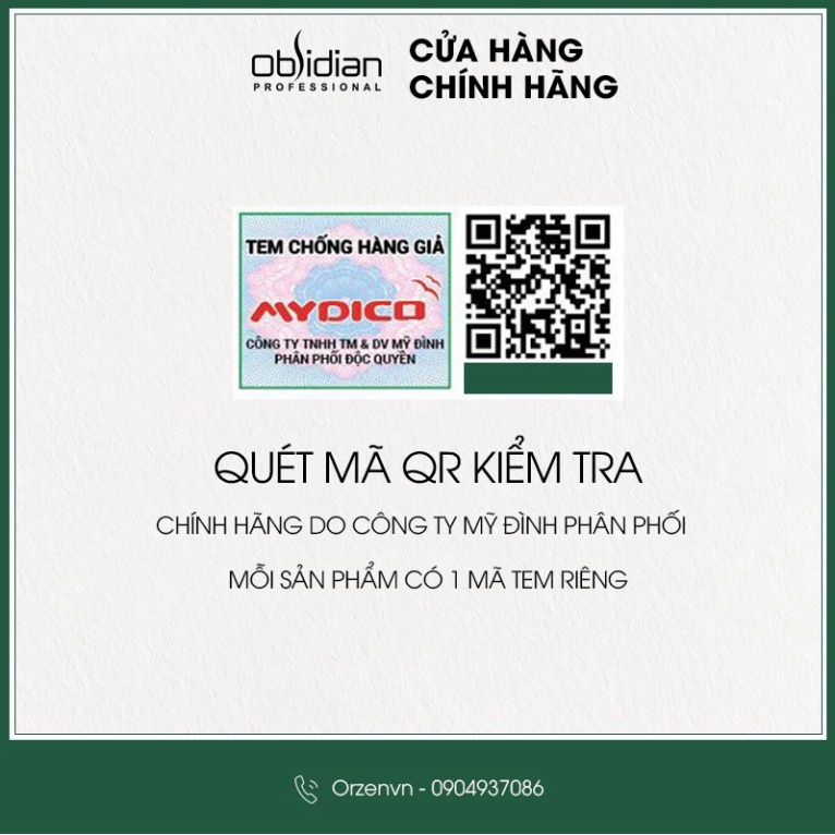 Dầu hấp, hấp dầu siêu mượt, ủ tóc Hàn Obsidian Silk Treatment hấp lạnh phục hồi tóc hư tổn