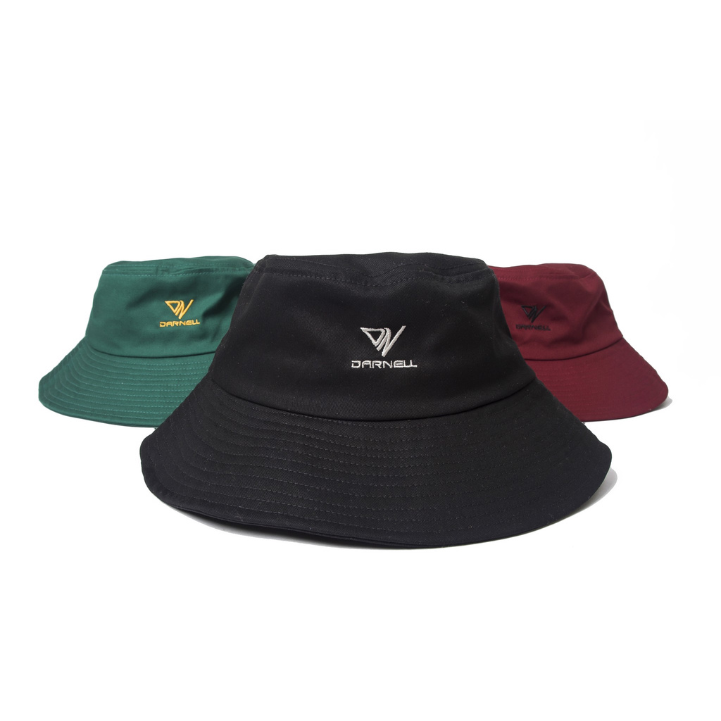 Mũ bucket trơn vành tai bèo tròn thời trang phong cách unisex nam nữ chính hãng DARNELL