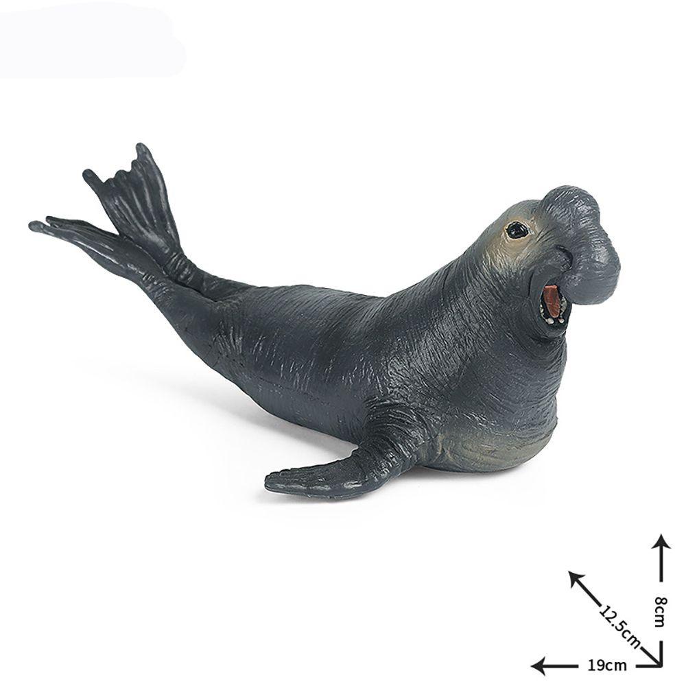 NIUYOU Mô Hình Chú Voi Biển Đồ Chơi Giáo Dục Sớm Cho Bé