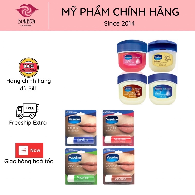 Dòng son dưỡng môi Vaseline Lip Therapy