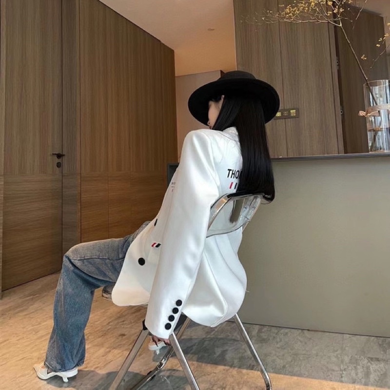 Áo vest Thom browne logo nam nữ bản cao cấp