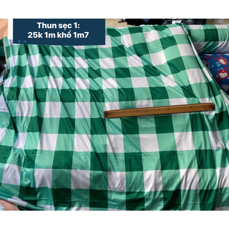 Vải thun may ga giường