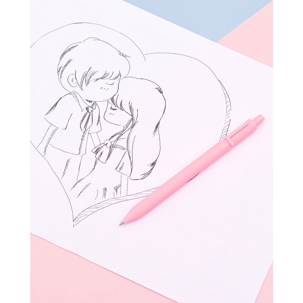 Bút Mực Gel Cỡ Ngòi 0.5MM Kiểu Dáng Độc Đáo