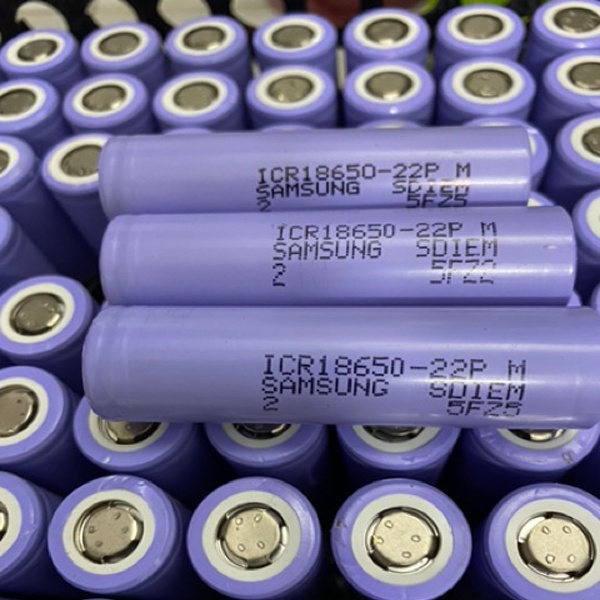 Cell pin 18650 Samsung xanh tháo khối - Dung lượng 2500mah xả Cao 10C - 20A