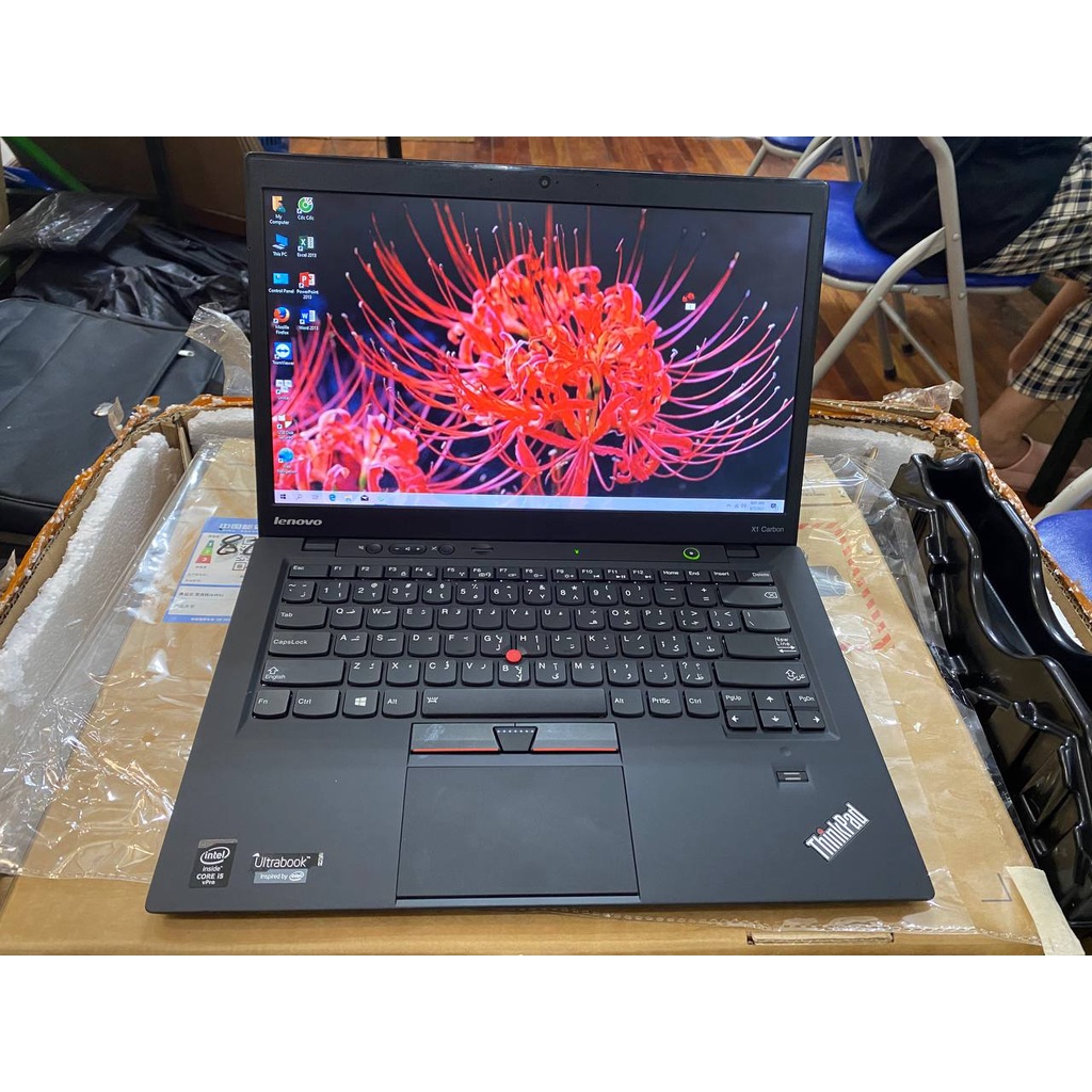 Laptop Lenovo ThinkPad X1 Carbon Gen1 i5 | Ram 4GB/8GB | SSD 128/256Gb 14" | FHD - Nhập khẩu USA | BigBuy360 - bigbuy360.vn