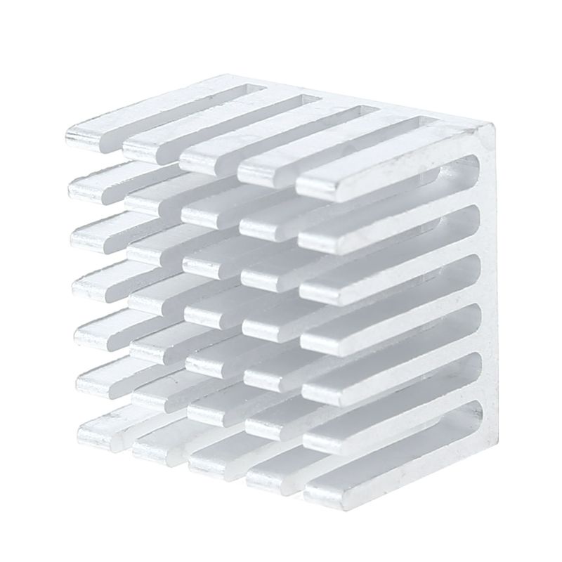Set 5 Tấm Nhôm Tản Nhiệt CPU GPU IC 20x20x15mm
