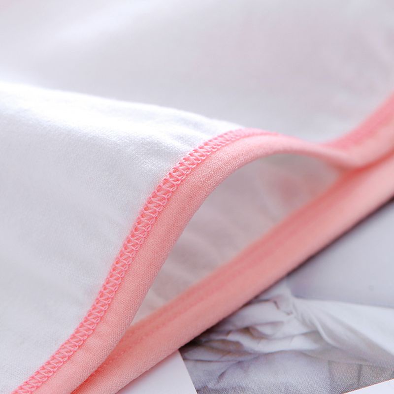 Áo Ngực Dây Bản Rộng Bằng Cotton In Họa Tiết Voi Hoạt Hình Màu Kẹo Phong Cách Nhật Bản Cho Nữ Sinh