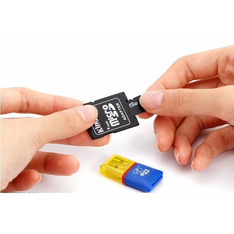 Thẻ nhớ Micro SD 32GB + Adapter + Reader + Hộp nhựa