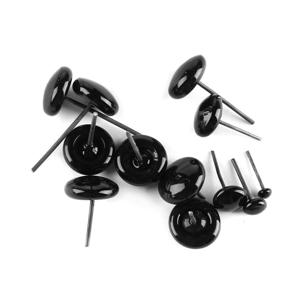 Set 100 Mắt Búp Bê Nhồi Bông Mắt Kính Màu Cầu Vồng