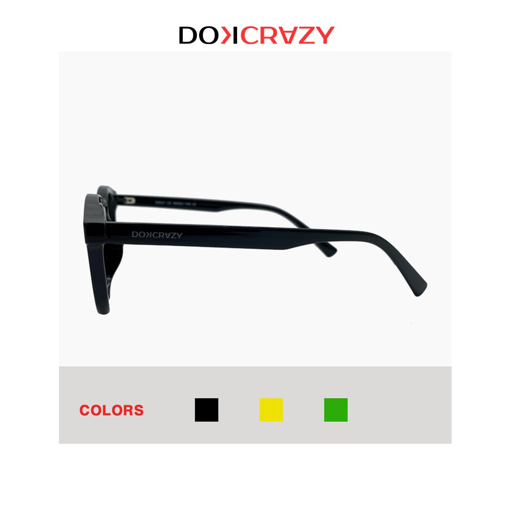 Kính mát vuông tròn nam nữ chống tia UV TIGA local brand DOKCRAZY mắt râm thời trang cao cấp style retro trendy Hàn Quốc | BigBuy360 - bigbuy360.vn