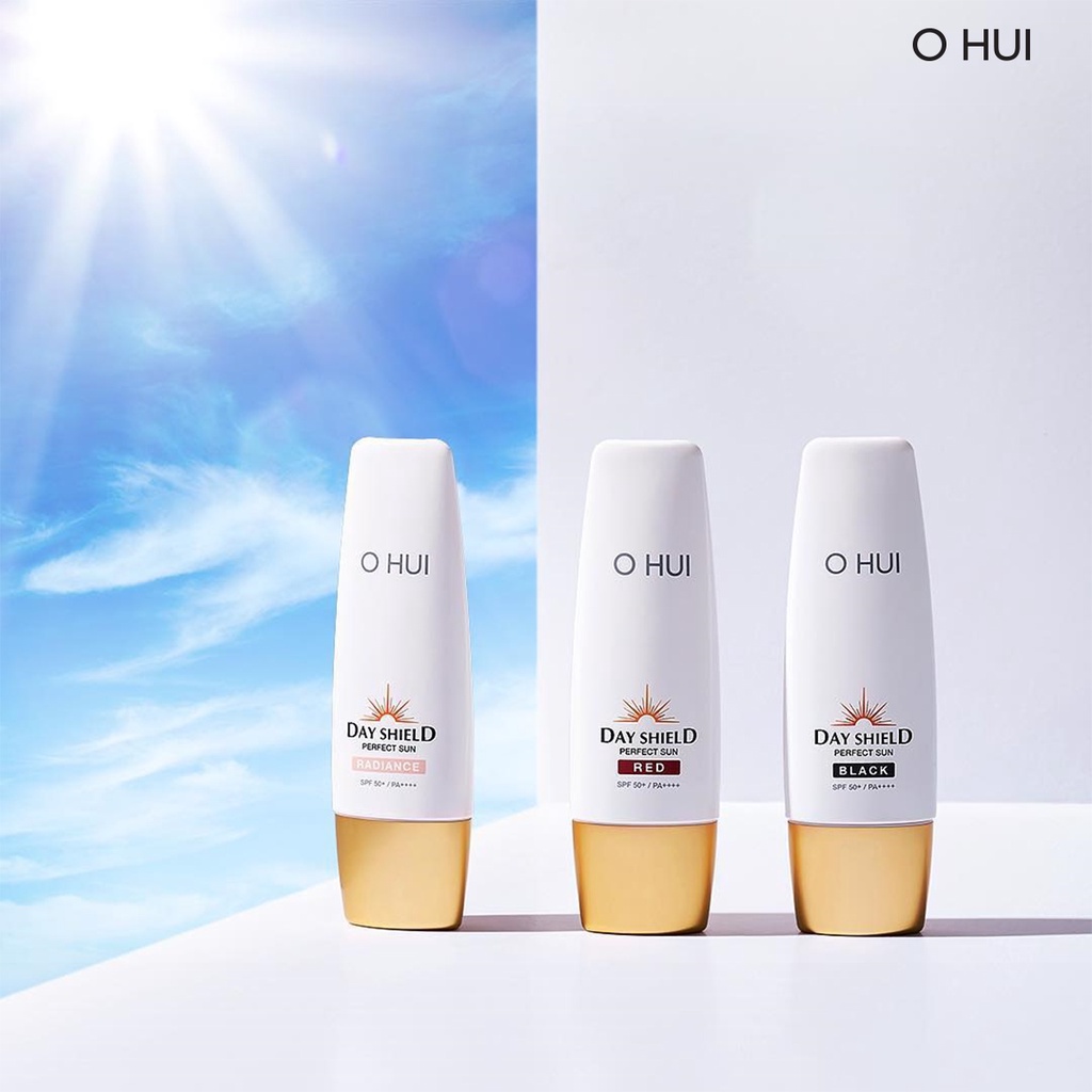 combo 10 gói kem chống nắng chống nhăn ohui perfect red SPF 50+