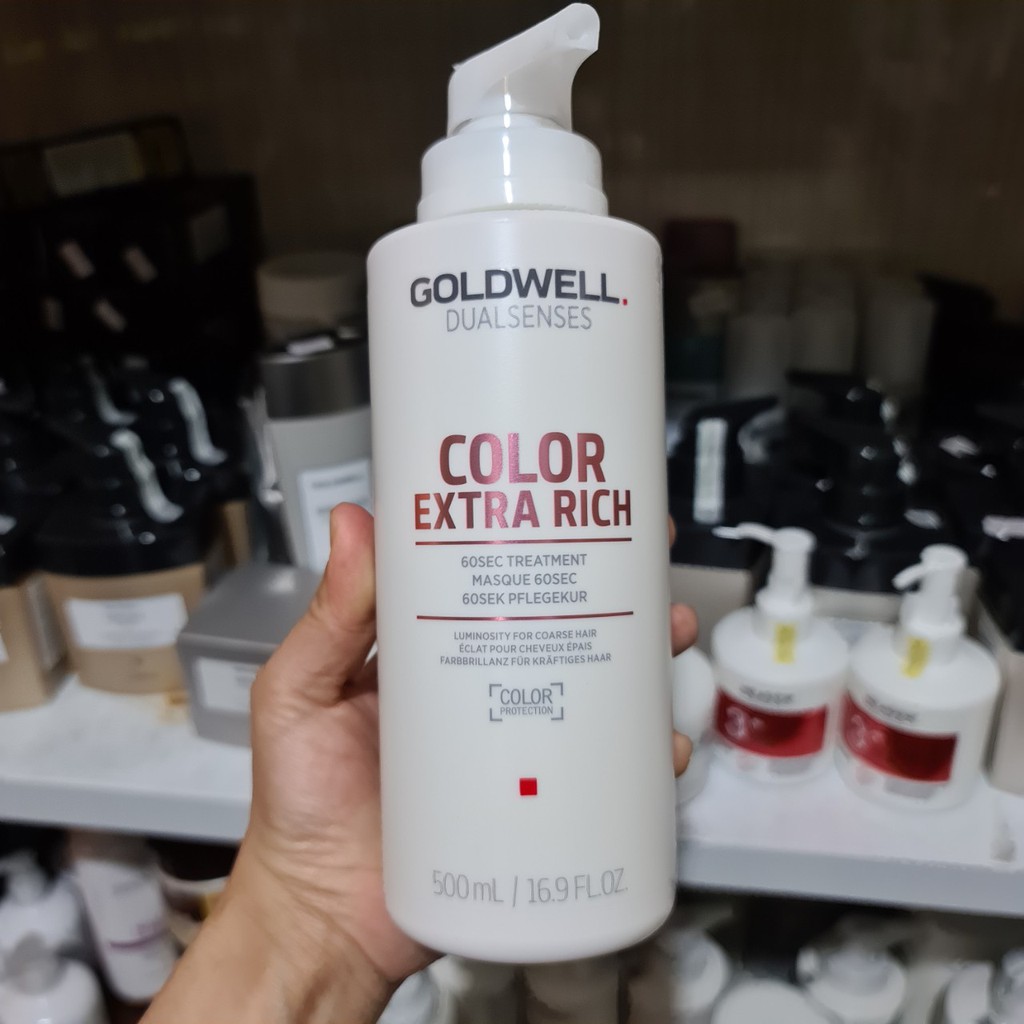 MẶT NẠ GOLDWELL SIÊU DƯỠNG MÀU COLOR EXTRA RICH 200ml - 500ML