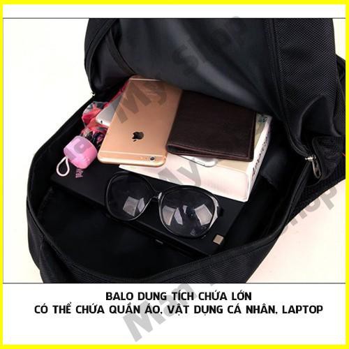 Balo Laptop 17 inch, Balo Túi Cặp Đựng Đồ Du Lịch Cỡ Lớn Nam Nữ Đẹp Thời Trang Và Chống Sốc Man My Shop