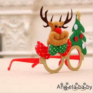 hღ✯Giáng Sinh Kính Khung Dễ Thương Trẻ Em Người Lớn Đồ Trang Trí Trang Trí Tiệc Tối Đồ Chơi Quà Tặng