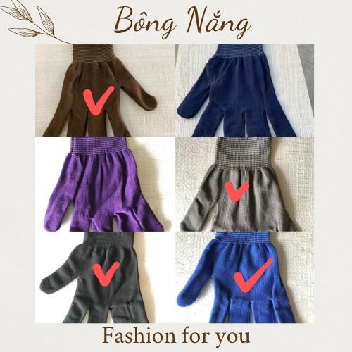 Combo 10 Bao tay lao động Hàn Quốc, găng tay ôm sát chống trơn truợt nam nữ