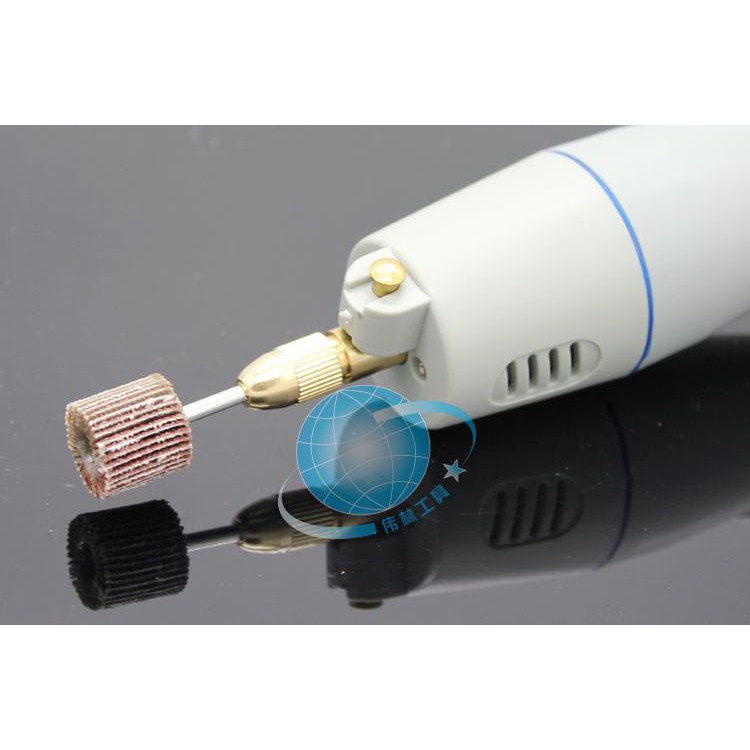 Bộ 2 cây giấy nhám xếp lá cho khoan điện đa năng mini cầm tay (như Dremel, ACZ, motor 775...) (DO096x2)- Luân Air Models