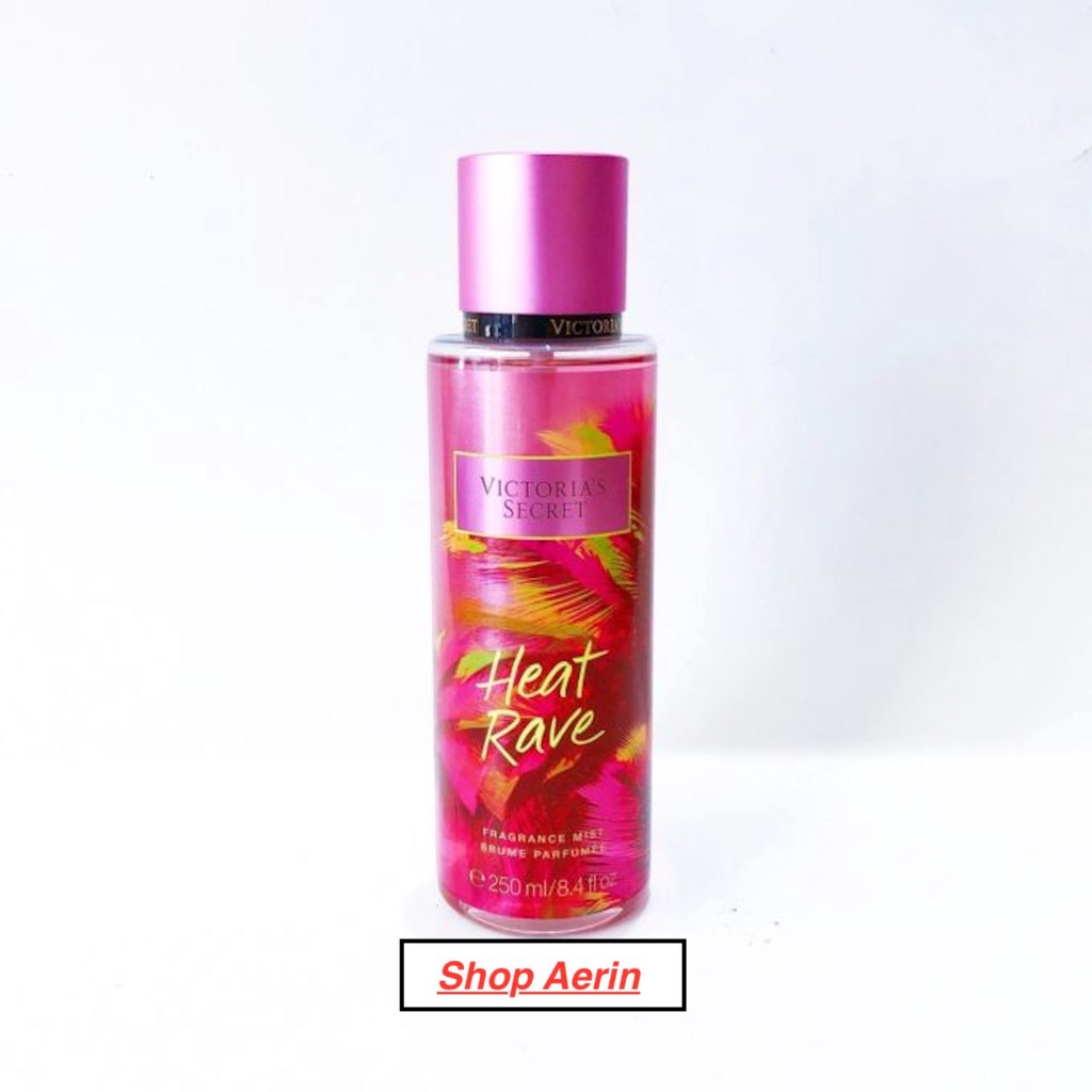 Nước hoa xịt thơm toàn thân Victoria's Secret Fragrance Mist 250ml - Heat Rave (Mỹ)