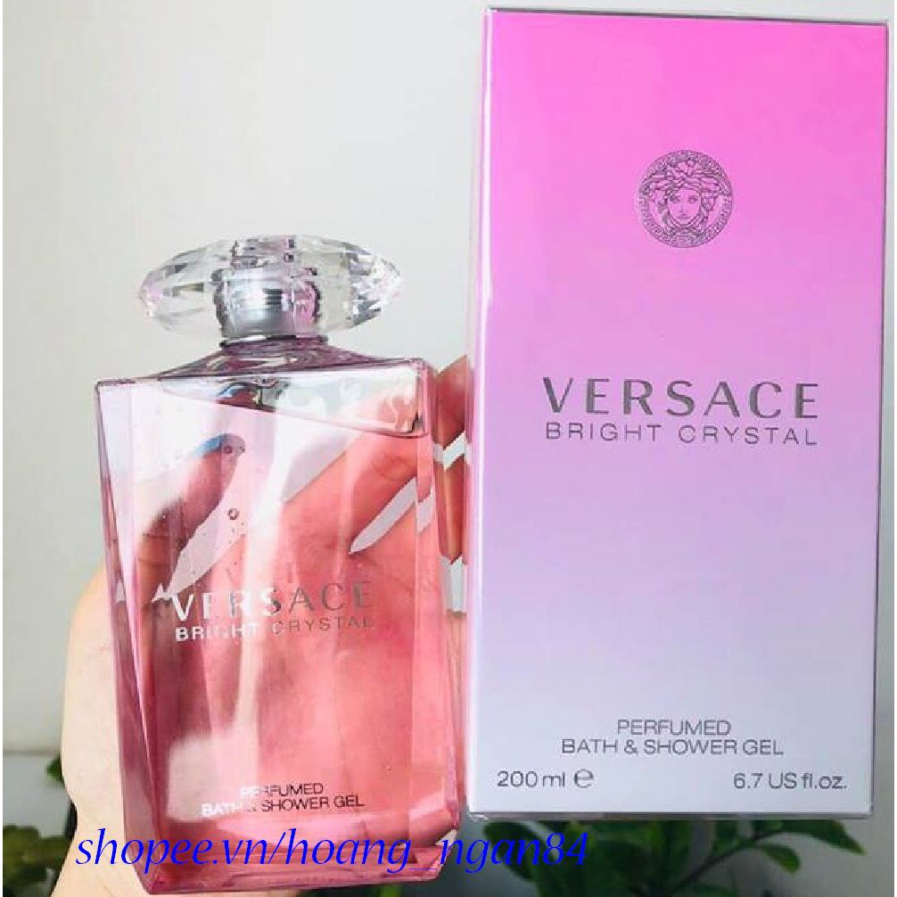 Gel Tắm Nữ 200Ml Versace Bright Crystal Perfumed Bath & Shower Gel, hoang_ngan84 Niềm Tin Tạo Nên Từ Chất Lượng.