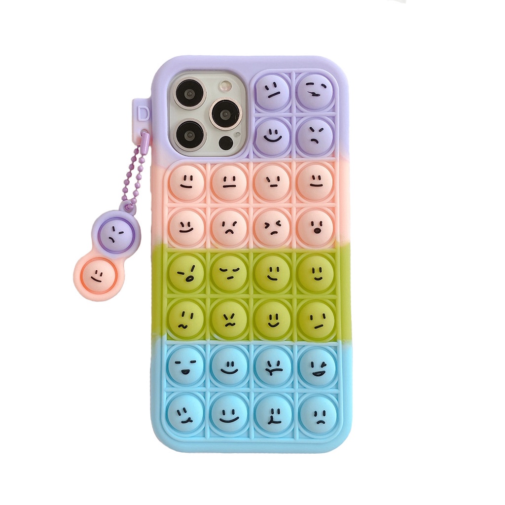Hoạt Hình Ốp Điện Thoại Hình Biểu Tượng Cảm Xúc Cho For iPhone 6 6s 7 8 Plus Xr Se 2020 12 11 Pro Xs Max