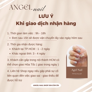 [Hàng mới về]Bộ 24 móng giả form ngắn siêu cưng