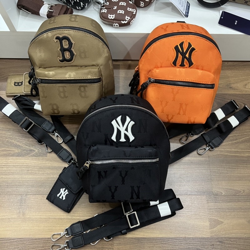 Balo Mini MLB Logo In Mờ TQXK Cao Cấp