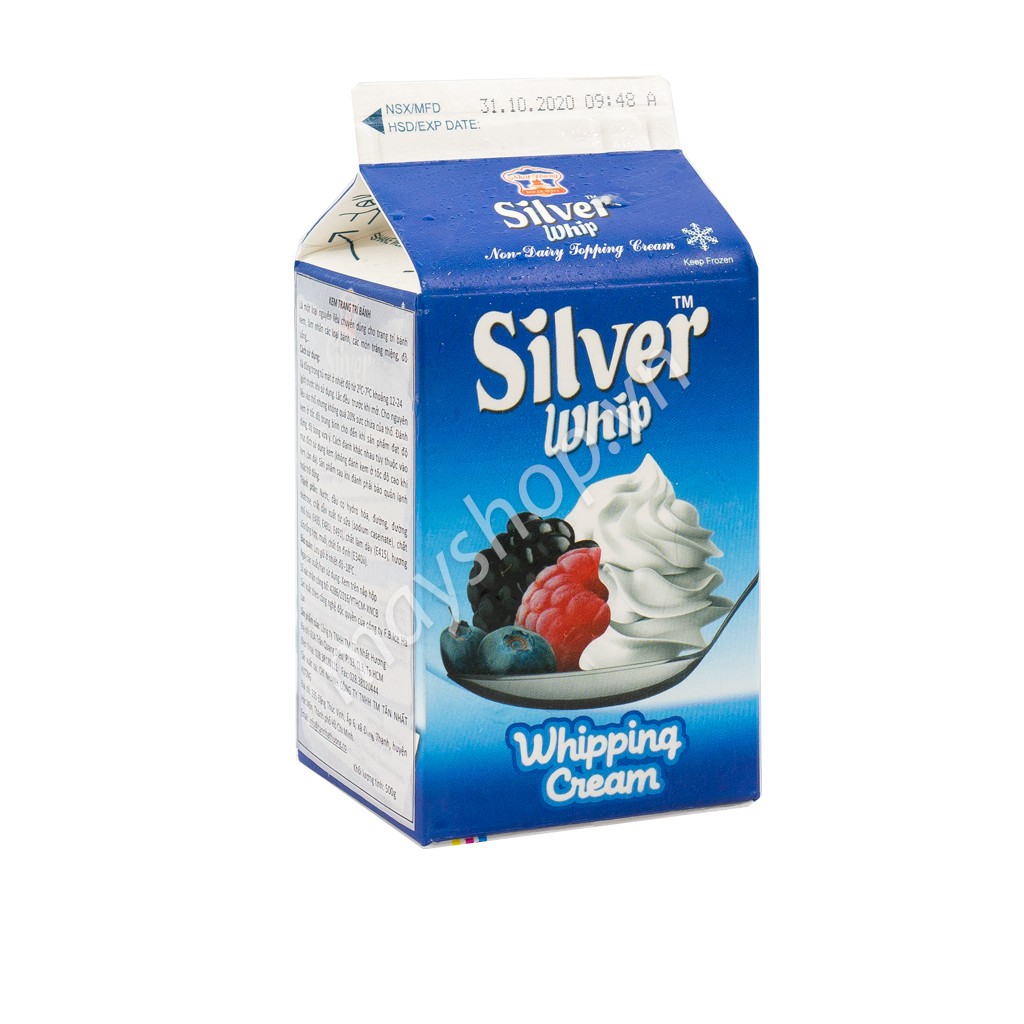 Whipping Cream Silver Whip (500ml) - [Chỉ ship Hỏa Tốc tại HN]