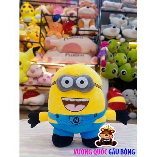 Gấu Bông Minion Tròn Cao Cấp Dễ Thương