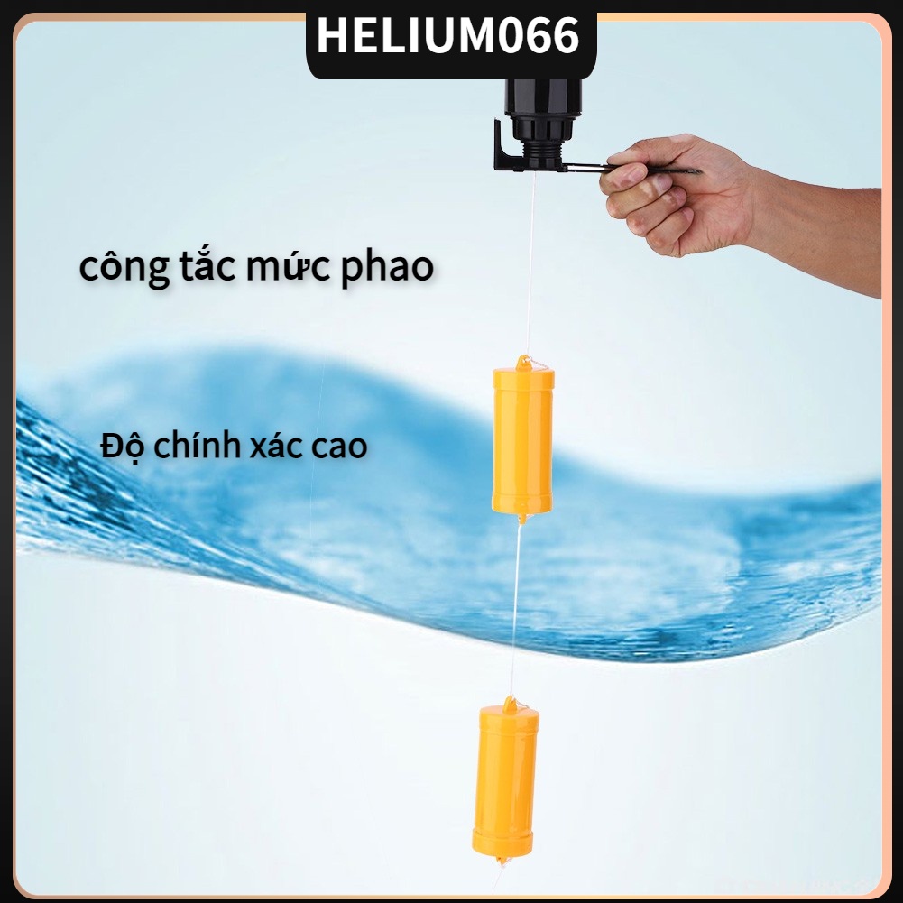 Hệ thống treo đôi phao điều khiển mức chất lỏng tự động Công tắc bơm 70-AB 220V Helium066