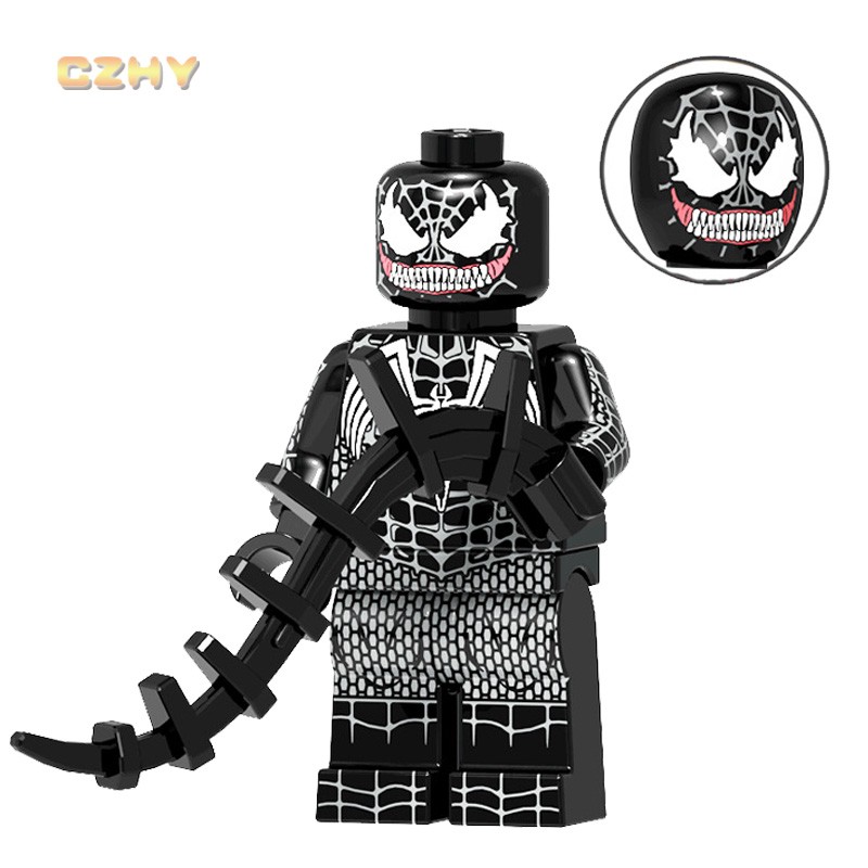 Mô Hình Lego Xếp Hình Nhân Vật Venom / Spiderman Cho Bé