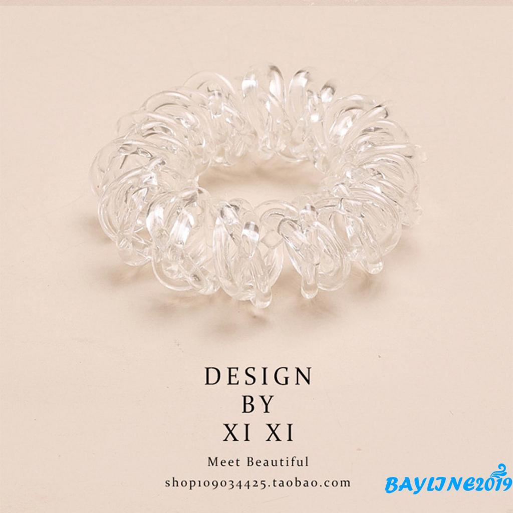 Dây buộc tóc điện thoại dạng xoắn ốc cho nữ