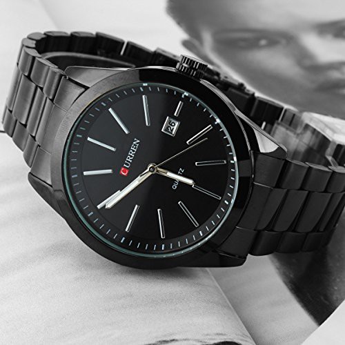 Đồng Hồ Nam Curren 8091 Dây Thép (Có 2 Màu: Đen, Trắng) | BigBuy360 - bigbuy360.vn