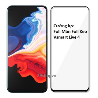 Kính cường lực Vsmart Live 4 (Full Màn, Full keo)