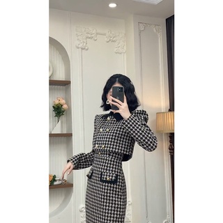 Set váy ziczac 2 chi tiết